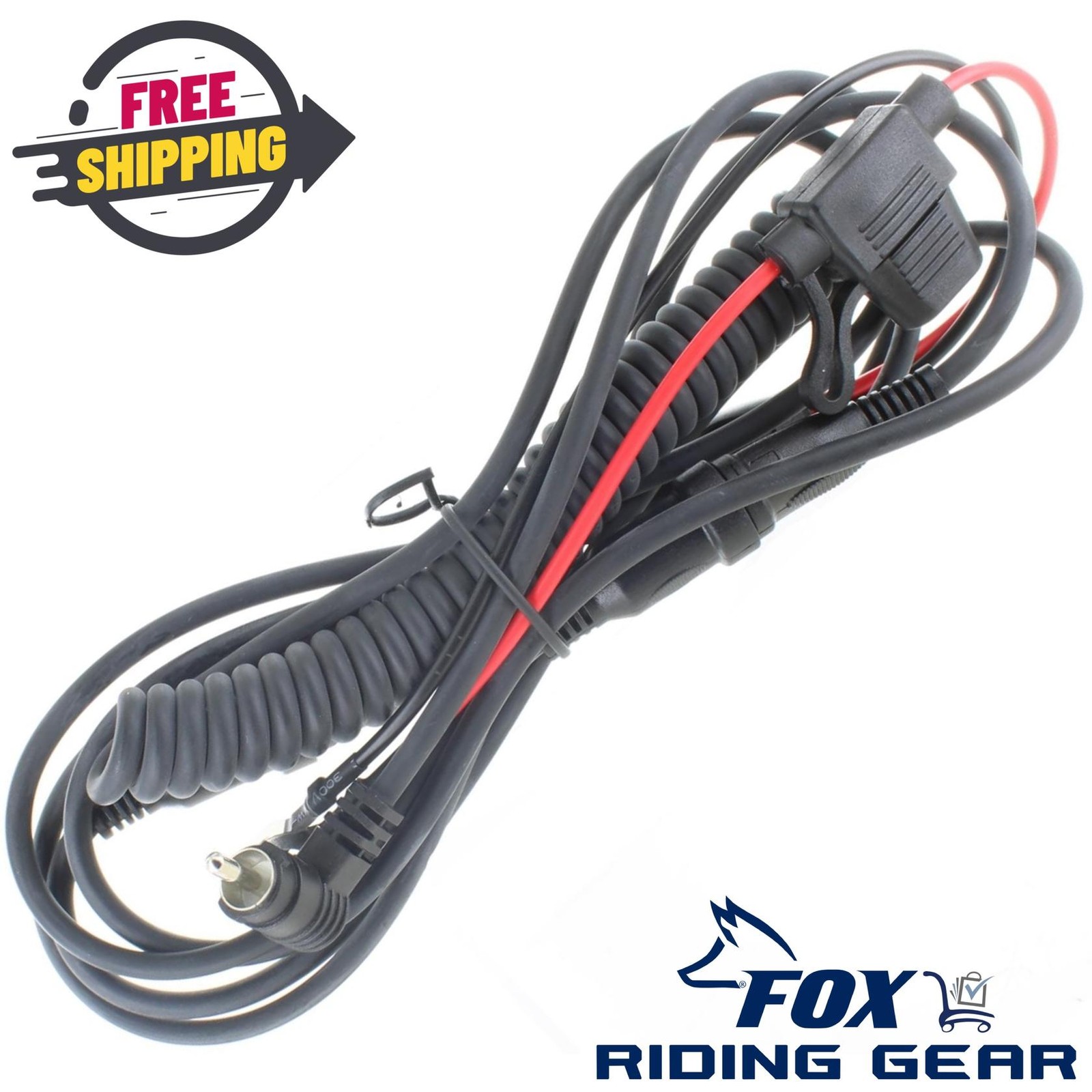 Castle Electric Heated Shield Power Cord Kit - 1/4 Turn Style