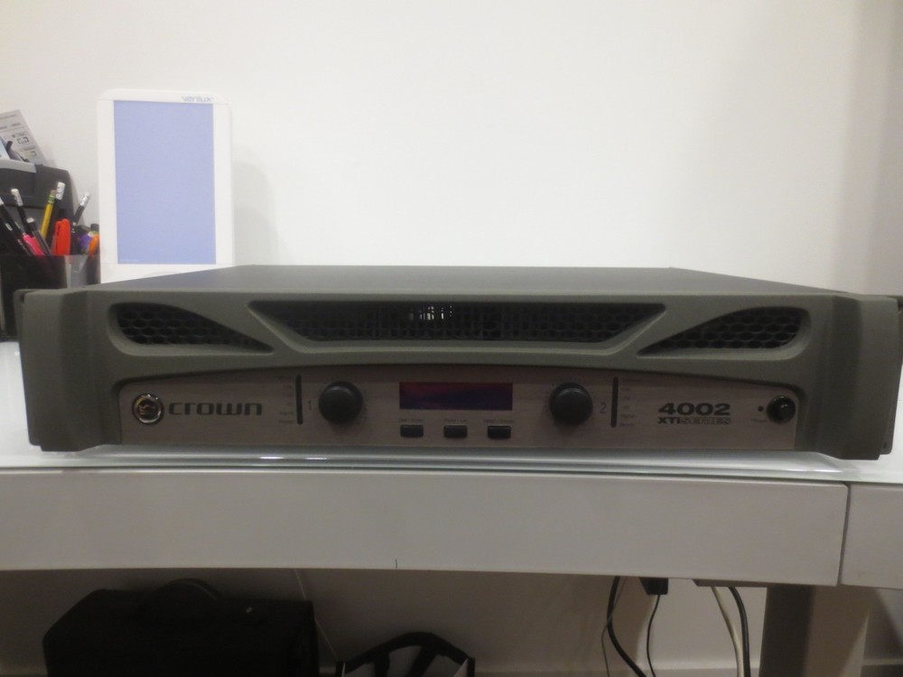 crown xti 4002 power amplifier