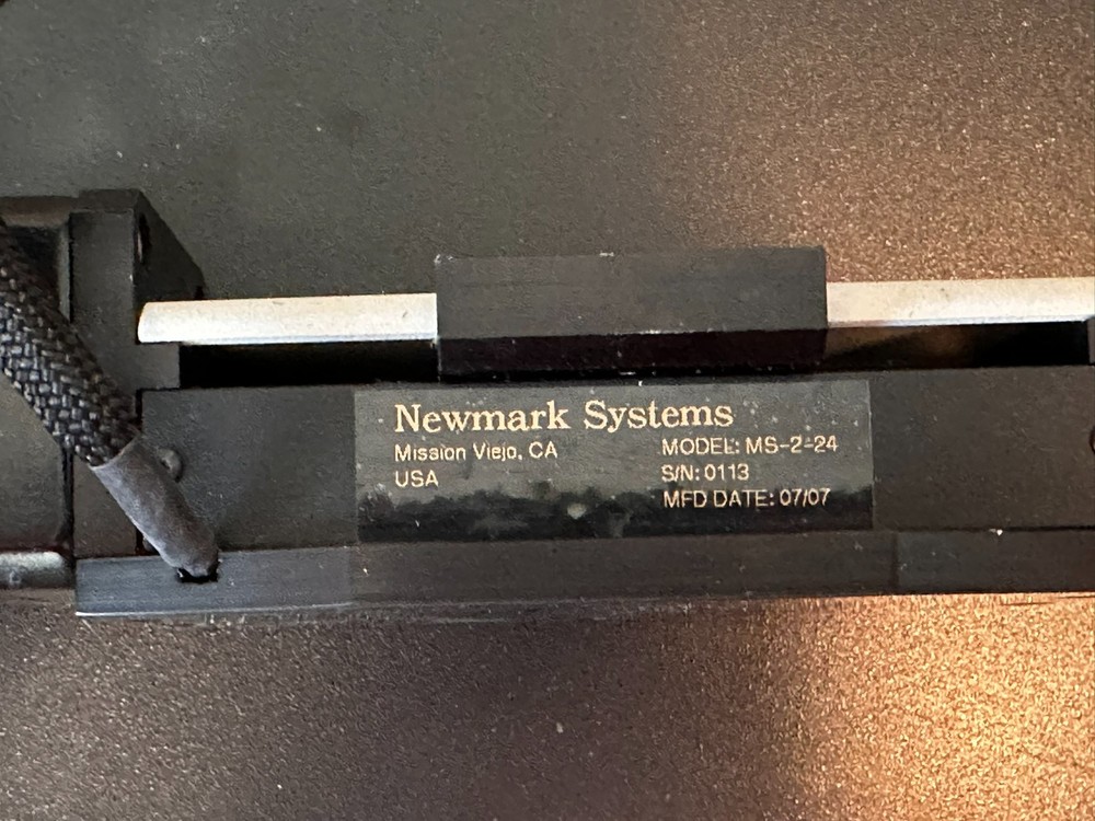 Newmark Systems MS-2-24 Microslide 2 Inch Linear Slide Axis