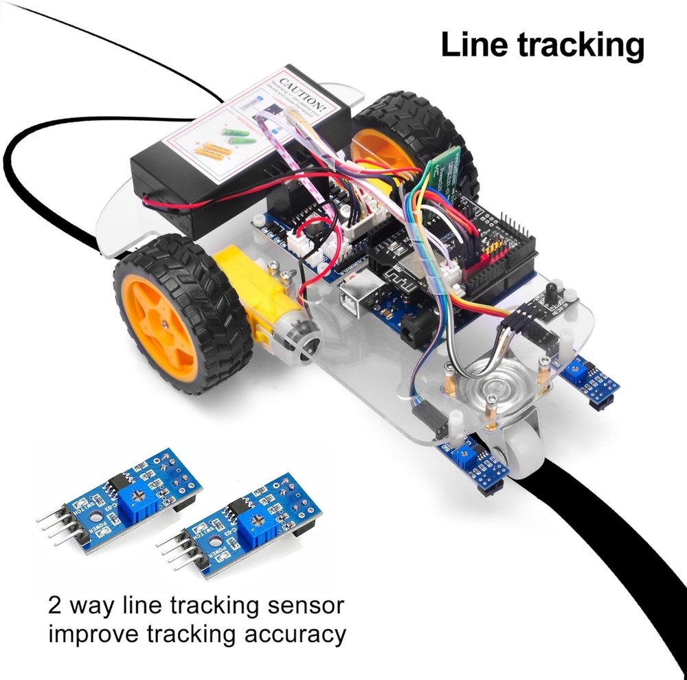 Compact 2WD Robot Car Kit: Step-by-Step Guide for Easy Assembly & Learning