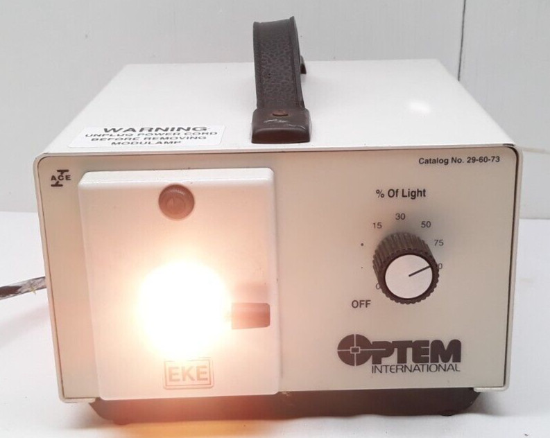 Schott Fostec Light Source EKE 20500/28 Optem
