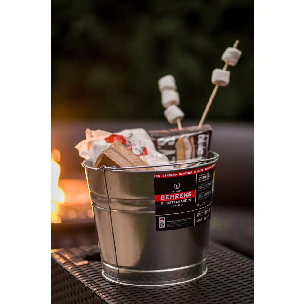 10 Qt. Galvanized Steel Pail