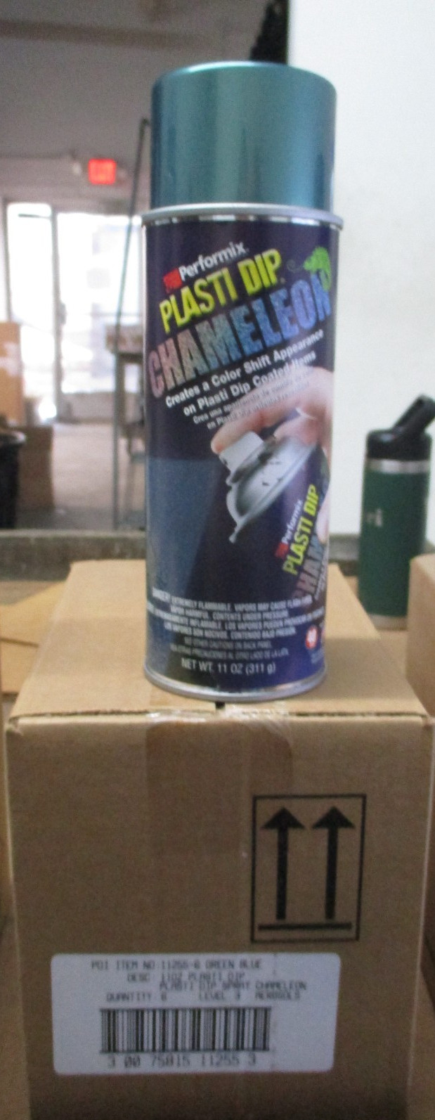 1 CASE Plasti Dip Performix 11255 PLASTI DIP SPRAY CHAMELEON GREEN BLUE 11oz