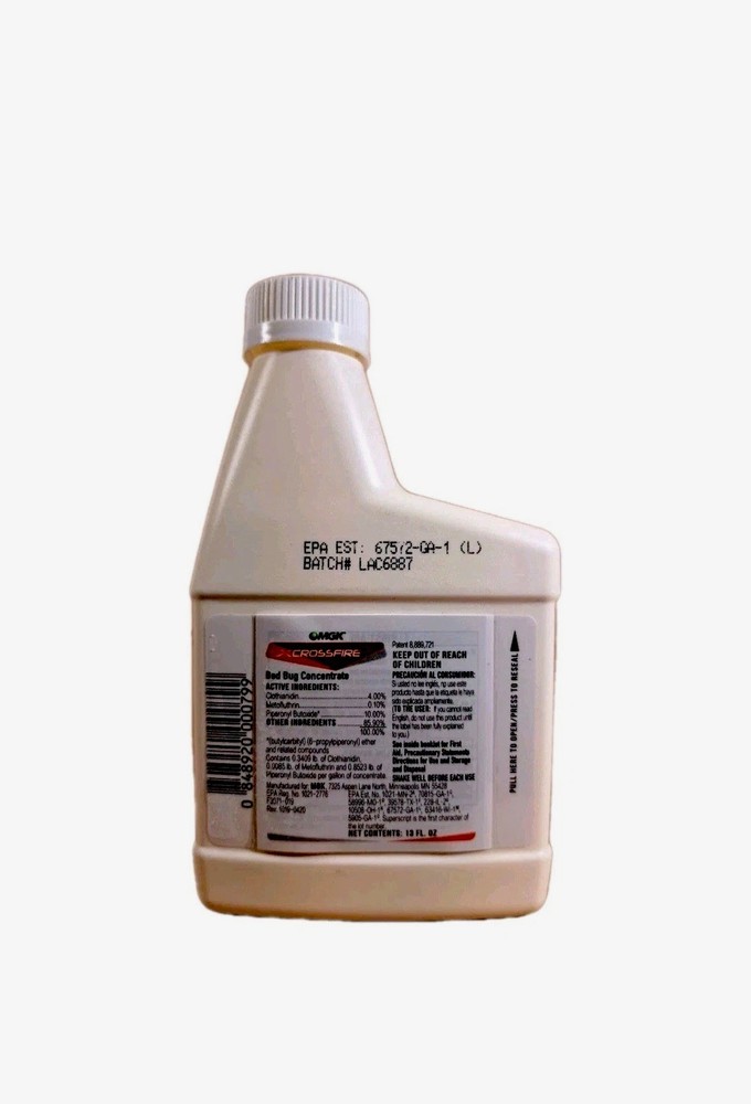 Crossfire Bed Bug Concentrate 13 oz MGK Insecticide Pest Control Bed Bug Killer
