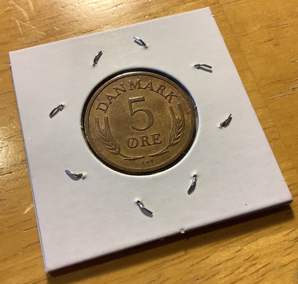 1972 Denmark 5 Ore KM# 848.2