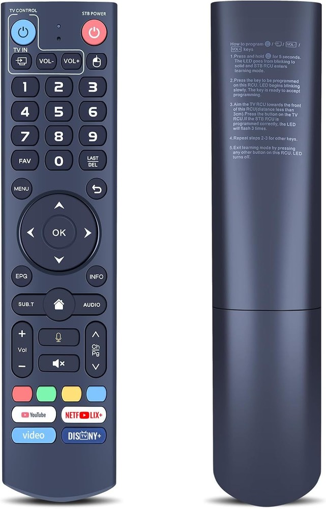 V3 Pro Replacement Voice Remote Control Compatible with vSeeBox V5 / V3...
