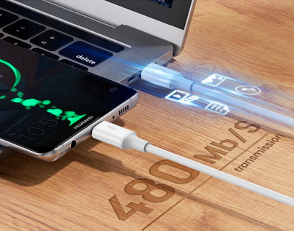 35W Dual PD Fast Charger Block USB C Type C Cable For Android iPhone 15 iPad Pro