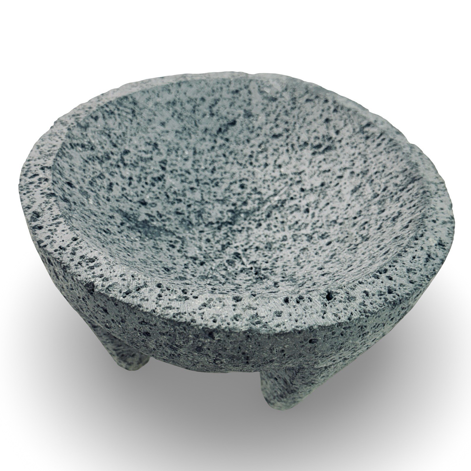 Authentic Volcanic Stone Molcajete 8” Heavy 7  lb Mexican Mortar Bowl