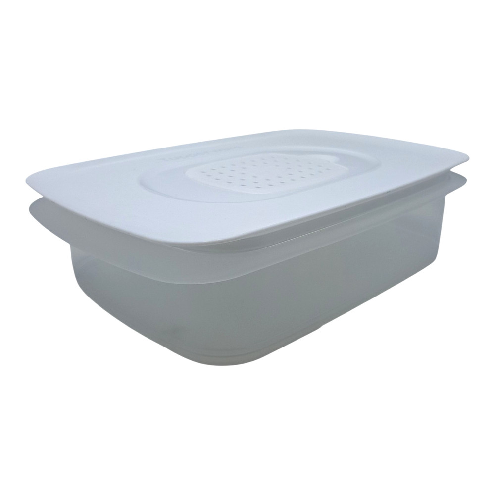 Tupperware Cool Stackable High Base Container for Fruits Veggies Meats 1.5L