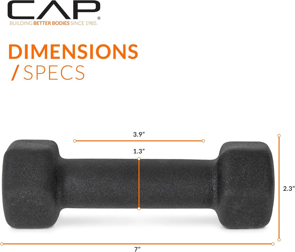 Neoprene Dumbbell Weights Pairs & Sets | Multiple Colors