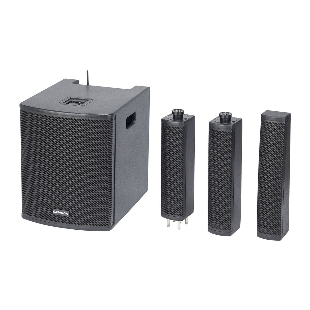 Samson Resound VX8.1 700W Portable Column Array PA System (Black)
