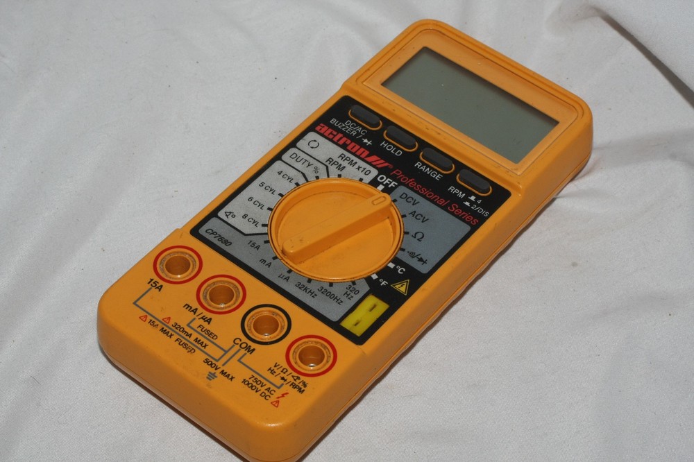 Actron CP7680 digital multimeter engine analyzer