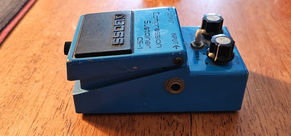 Boss CS-1 Compression Sustainer - Made In Japan - Black Label 1981