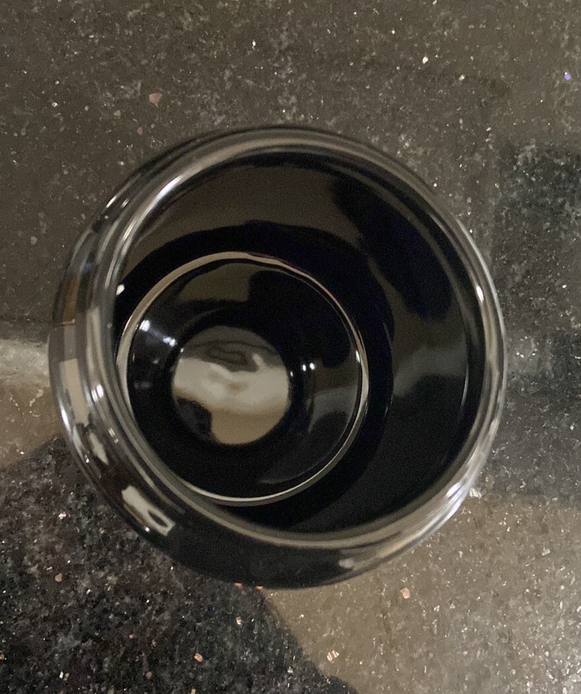 RAE DUNN Witch Please Figural Black Canister