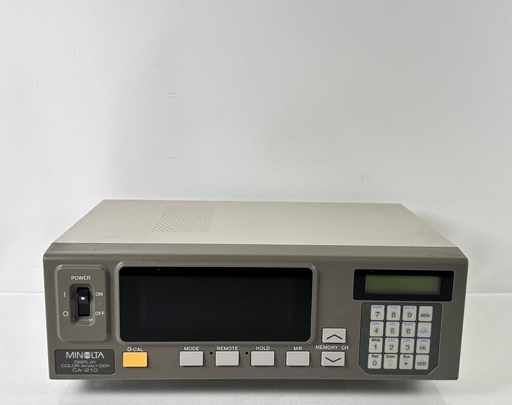 Konica Minolta CA-210 Color Analyzer w/ Probe