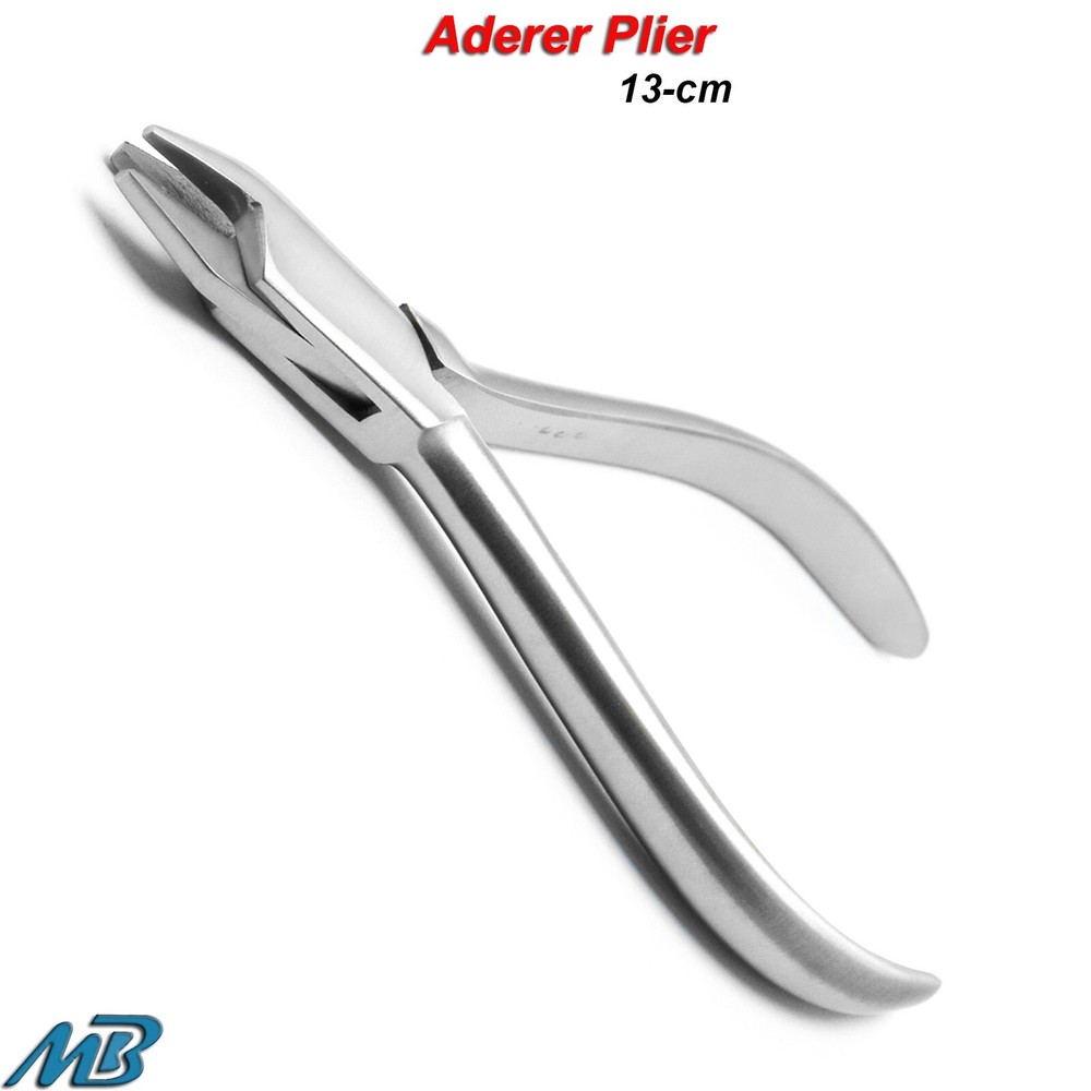 Orthodontic Aderer Plier Loop Forming Three Jaw Pliers Wire Cutting-Bending Lab