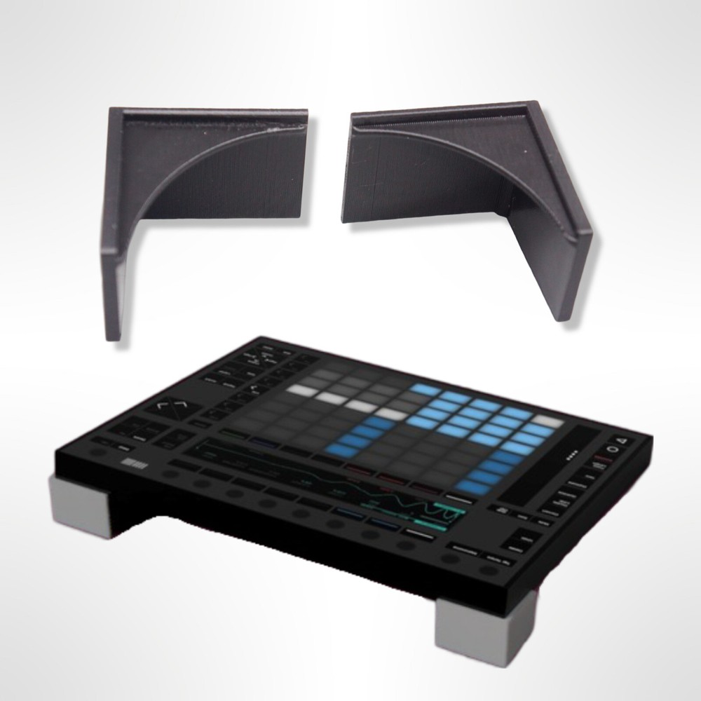 Convenient Angled Stands for Ableton Push 2 Dedicated Midi Controller