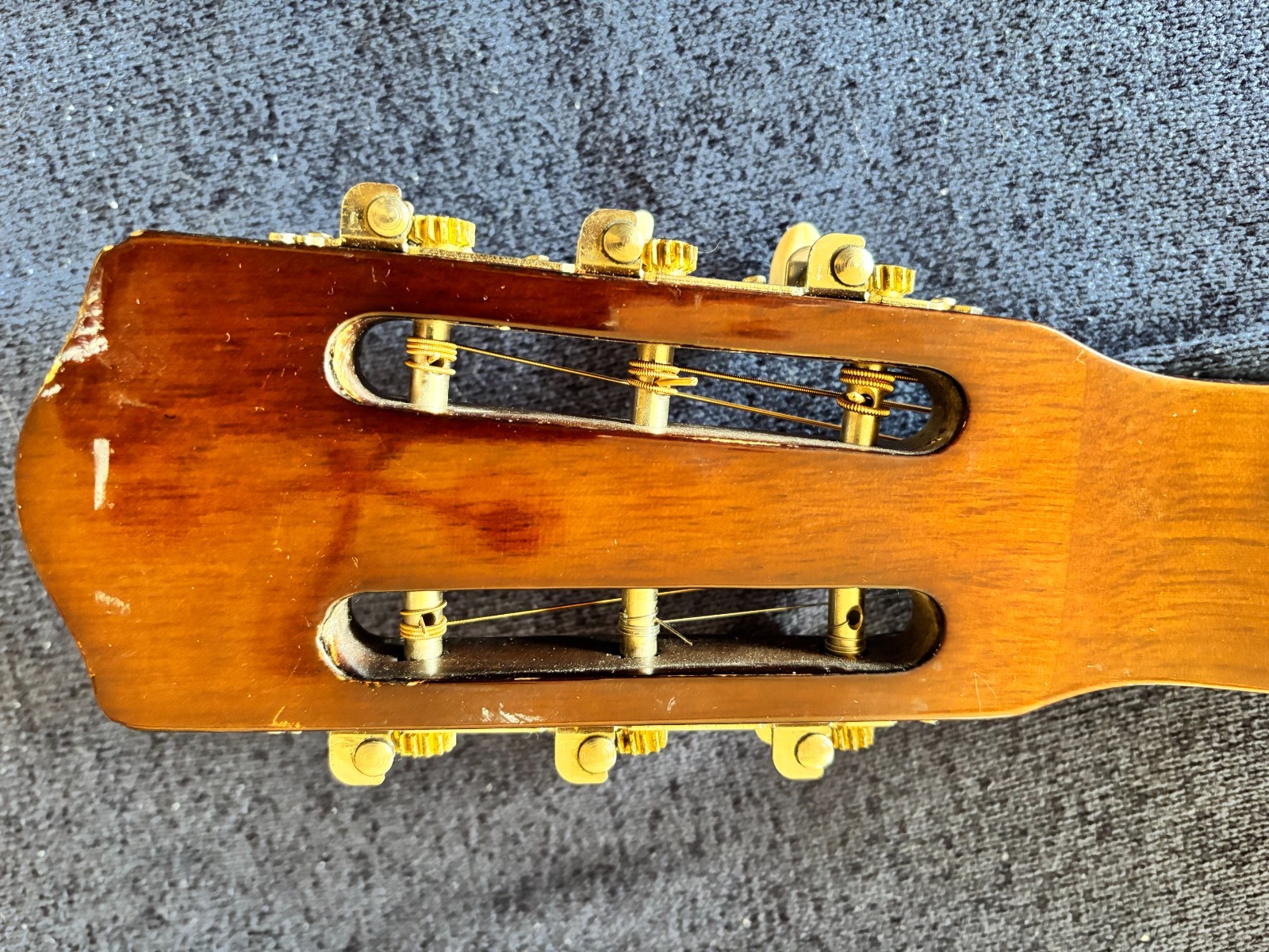 Johnson Square Neck Resonator Guitar Dobro Sunburst Bluegrass Instrument w/Case