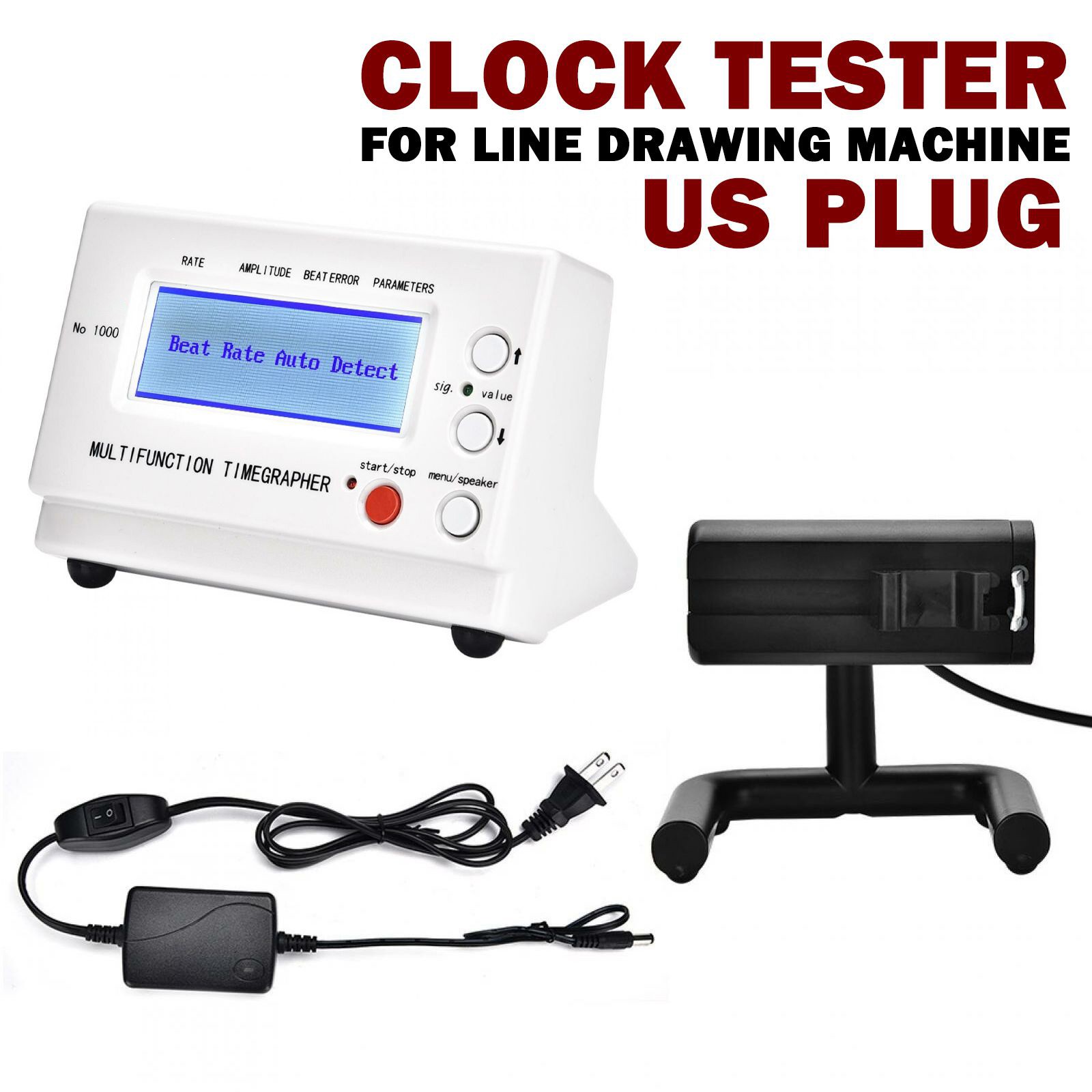 No.1000 Mechanical Watch Timing Tester Tool Timegrapher Multifunction MachinesT1