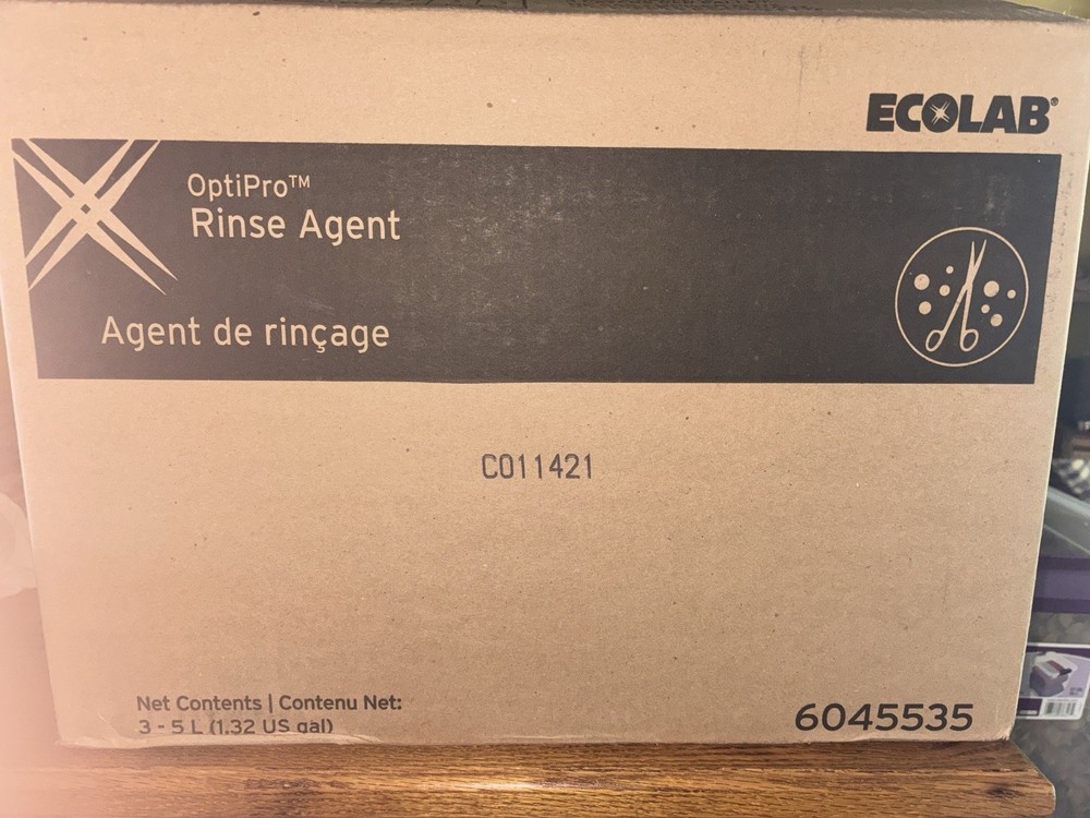 3-Ecolab OptiPro Rinse Agent 1.32 G