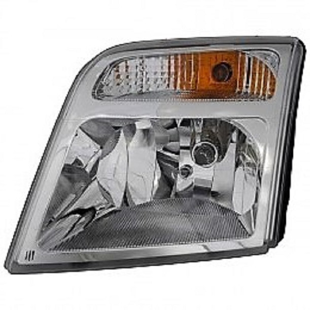 Pair Right Left headlights & bulbs for 2010 2011 2012 2013 Ford Transit Connect