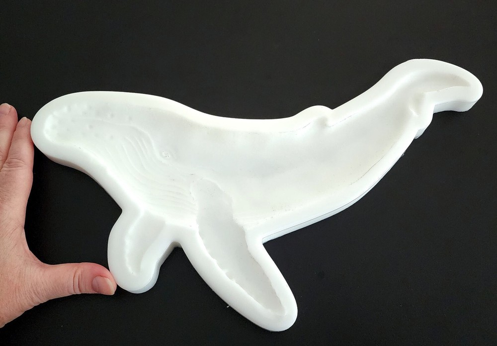 WHALE Wall Plaque Silicone Mold AU