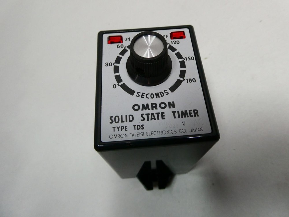 Omron TDS-44A149E Solid State Timer 110/120v-ac