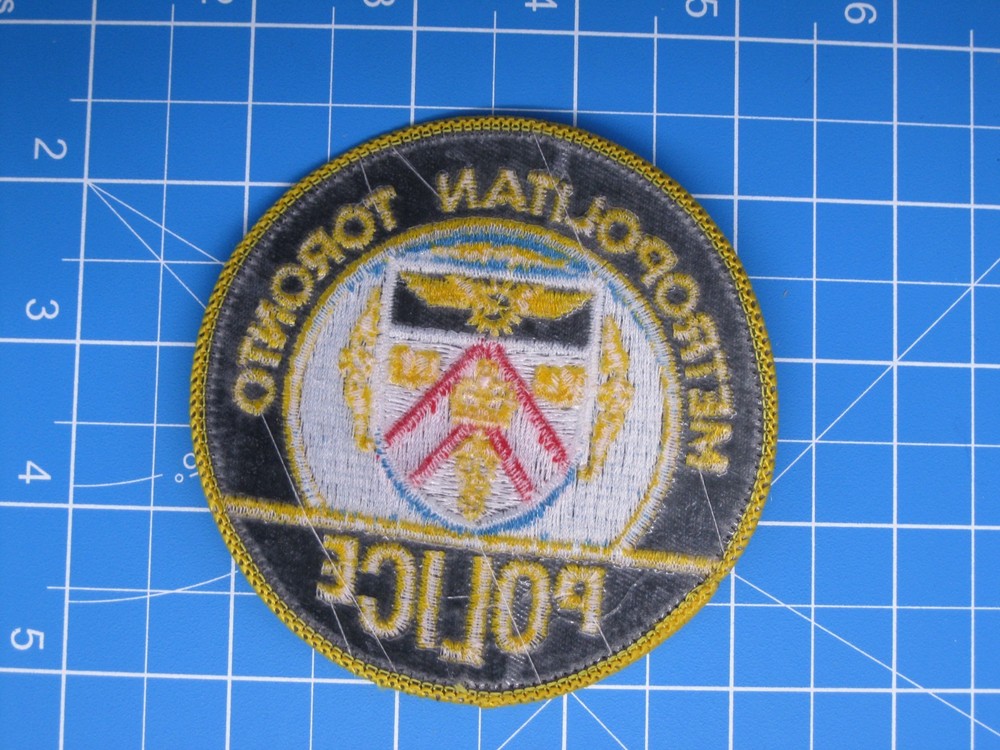 Metropolitan Toronto Canada Police patch