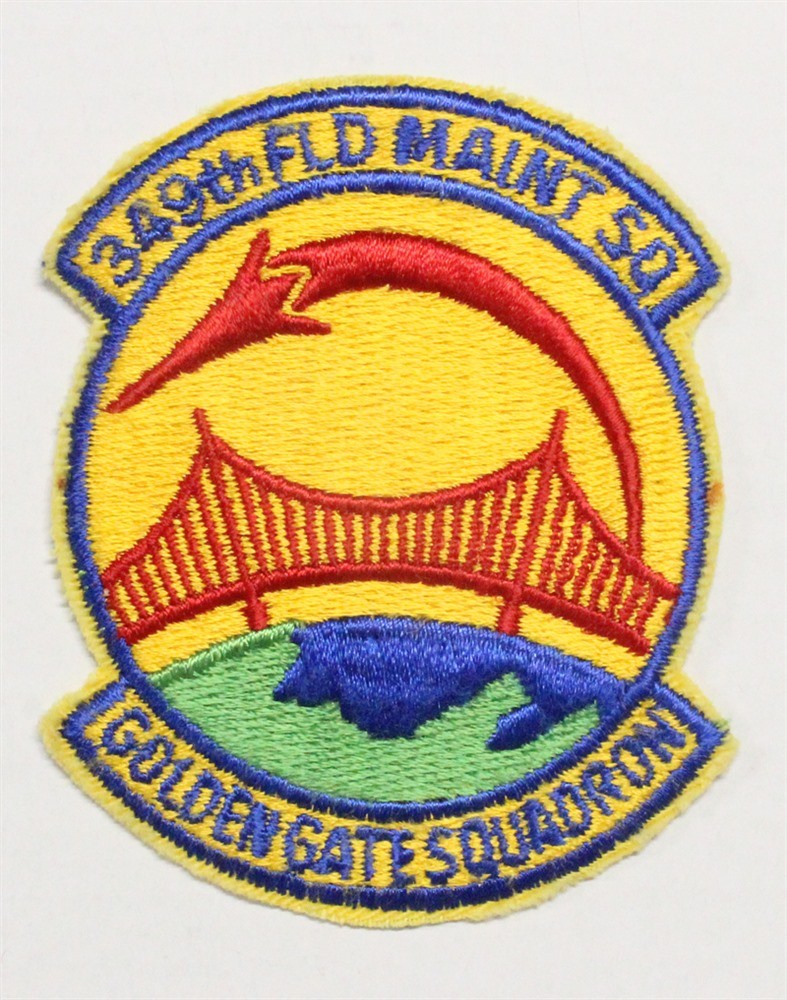 USAF Air Force Patch: 349th Field Maintenance Squadron