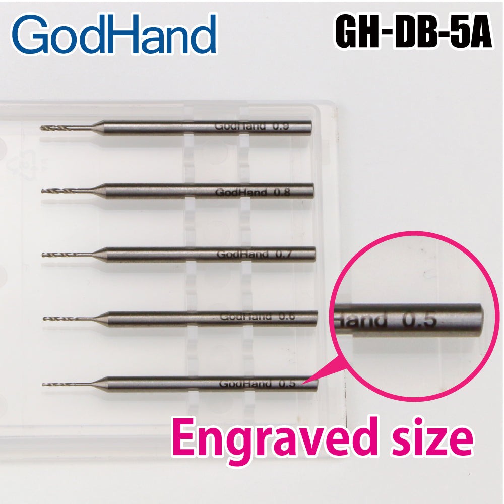 Godhand GH-DB-5A Drill Bits (5)
