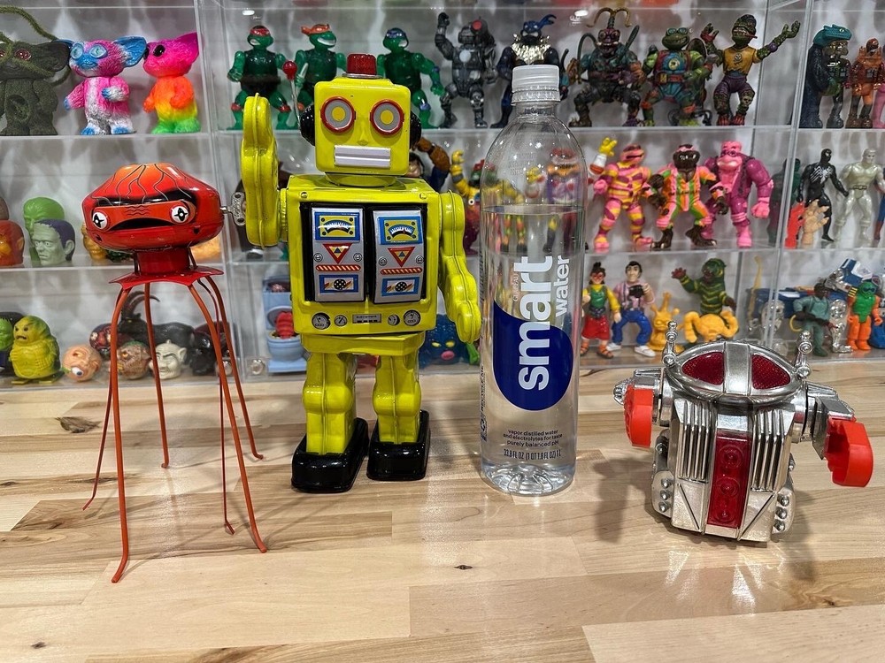 Wind Up Robot Toy Lot
