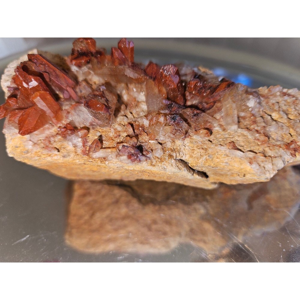 RARE !! Red Quartz Crystals !! Red Quartz !!