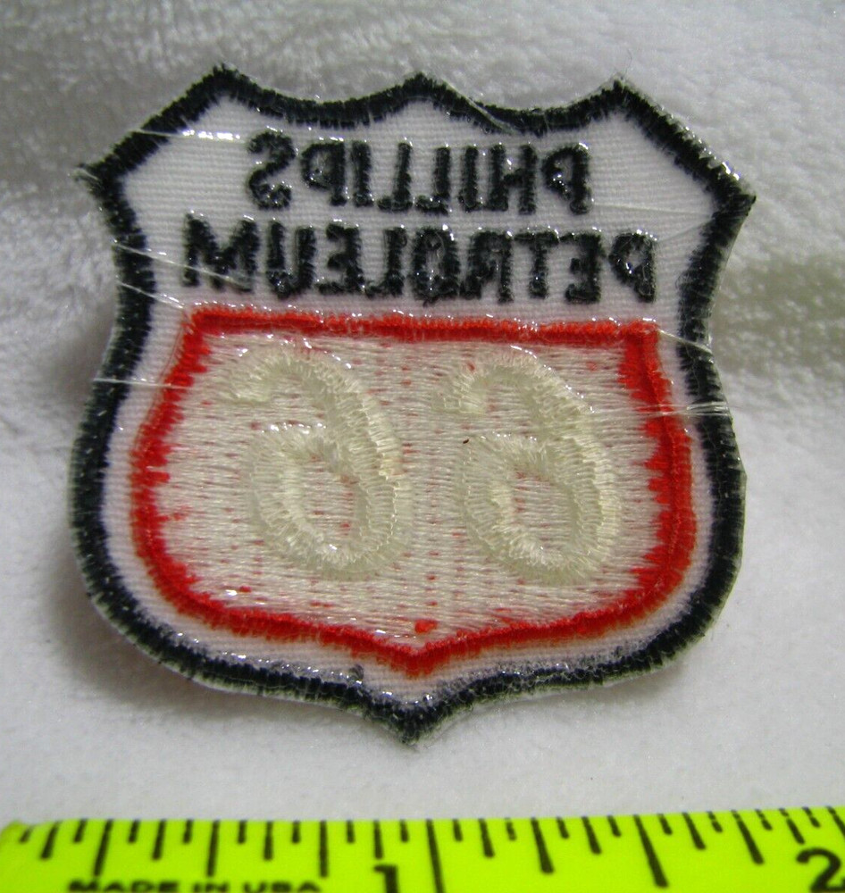Vintage Phillips Petroleum 66 Shirt Patch, 2" Patch