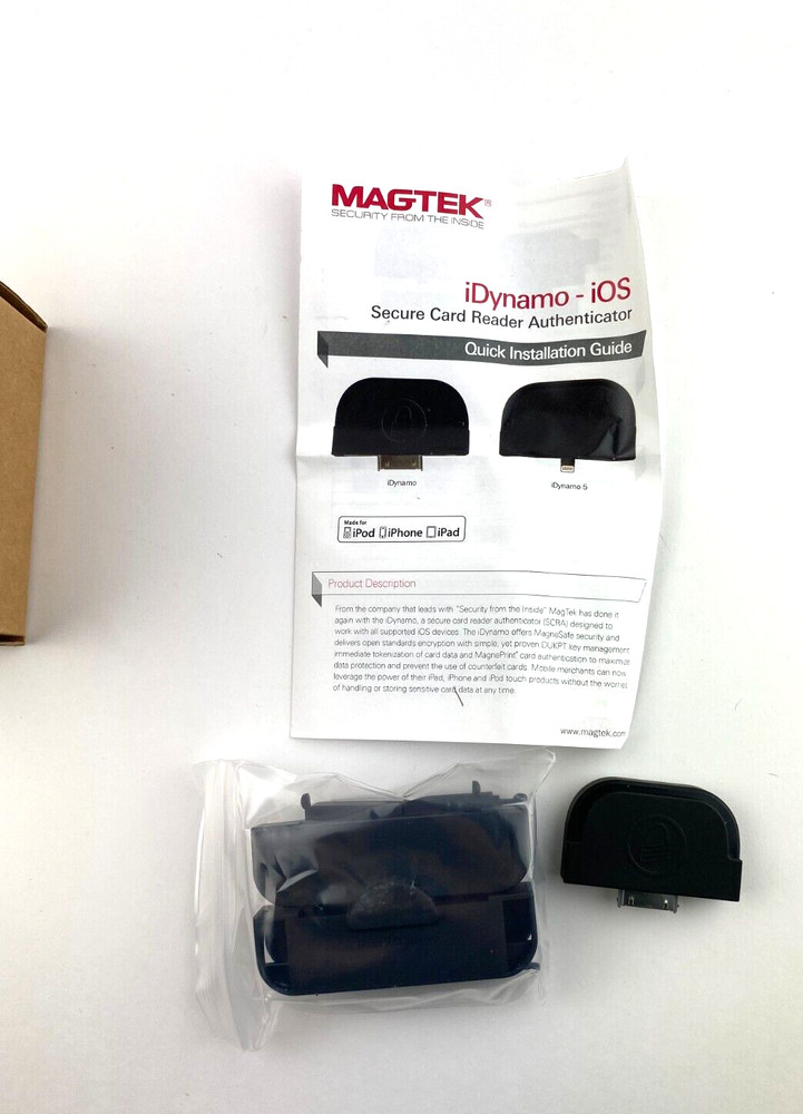 Magtek iDynamo - iOS Credit Card Reader w/Adapters 21073084