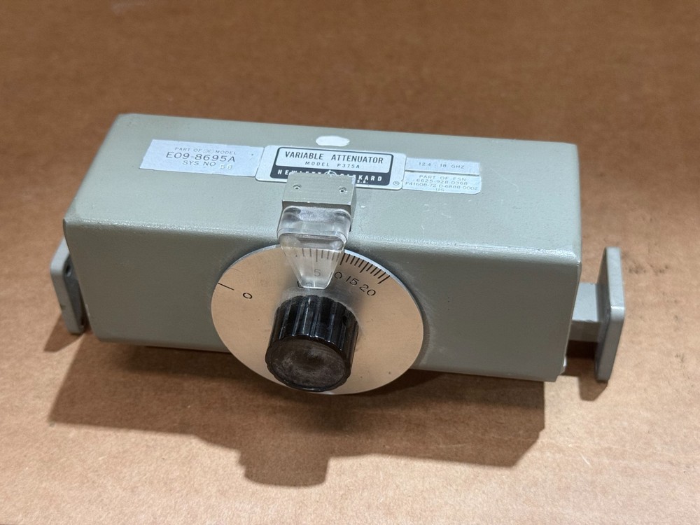 HP / Agilent P375A WR-62 Variable Attenuator
