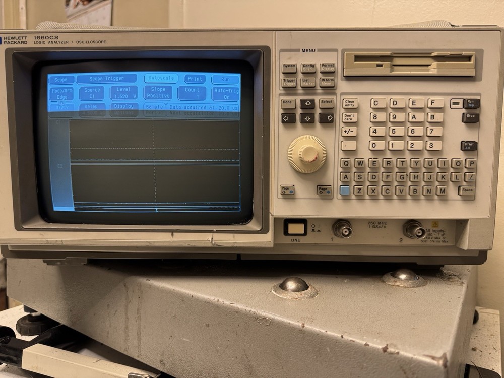 HP 1660CS Logic Analizer Oscillscope