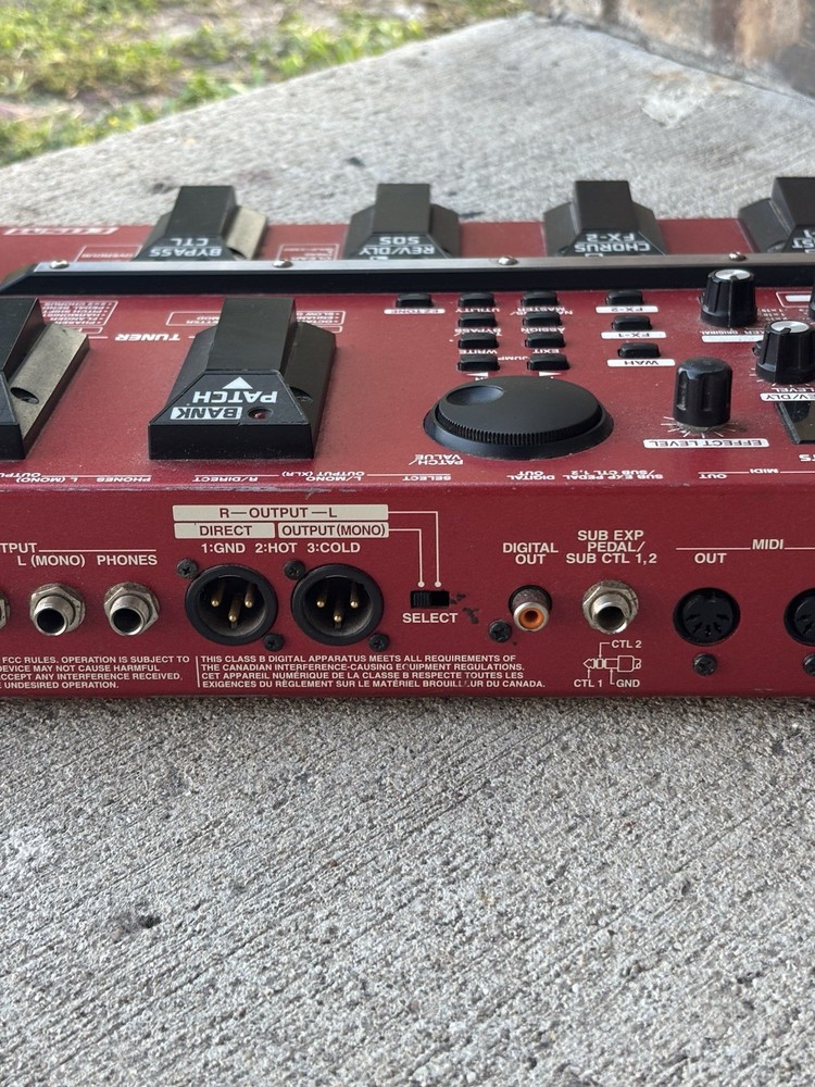 ⭐️Boss GT-6B BOSS Bass Multi-Effects Processor⭐️Working Please Read⭐️