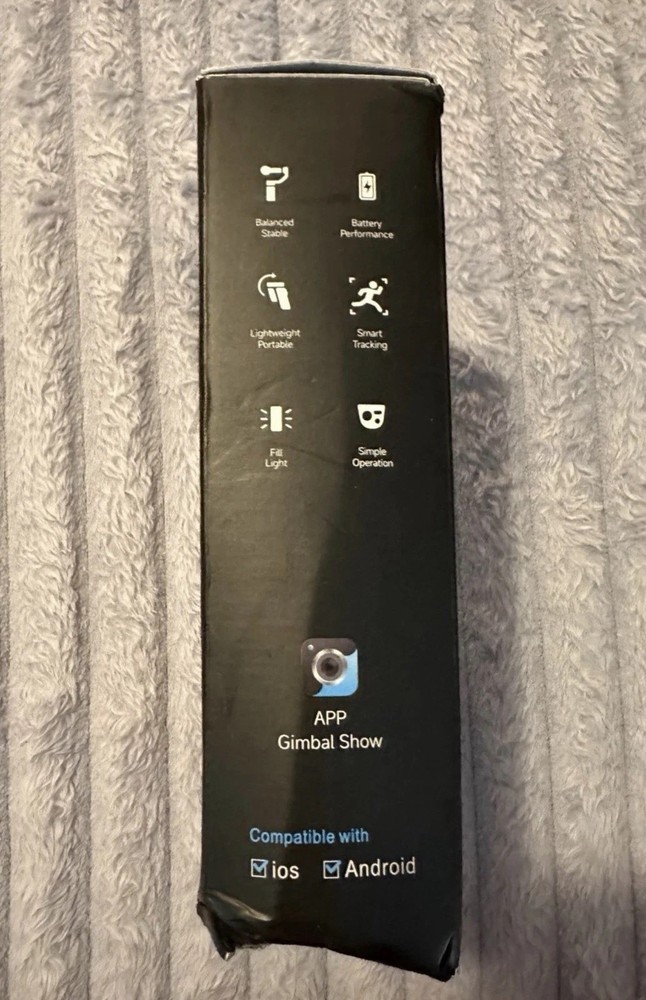 Tokqi M01 3-Axis Gimbal Stabilizer~Open Box