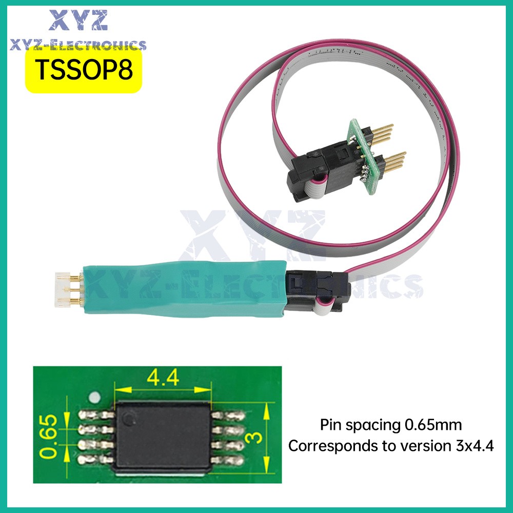 TSSOP8/MSOP8 Chip Download Burn Read Write Test ProbeProgrammer Download Cable