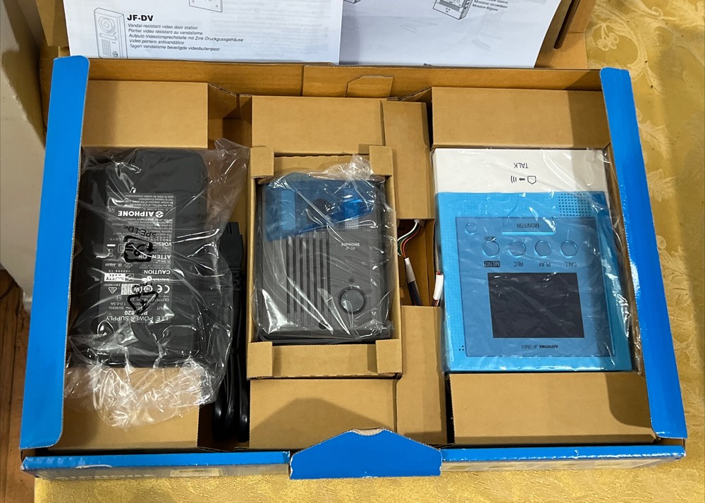 Aiphone JFS-2AED / JFS-2AEDV/ JFS-2AEDF Hands-Free Color Video Intercom System