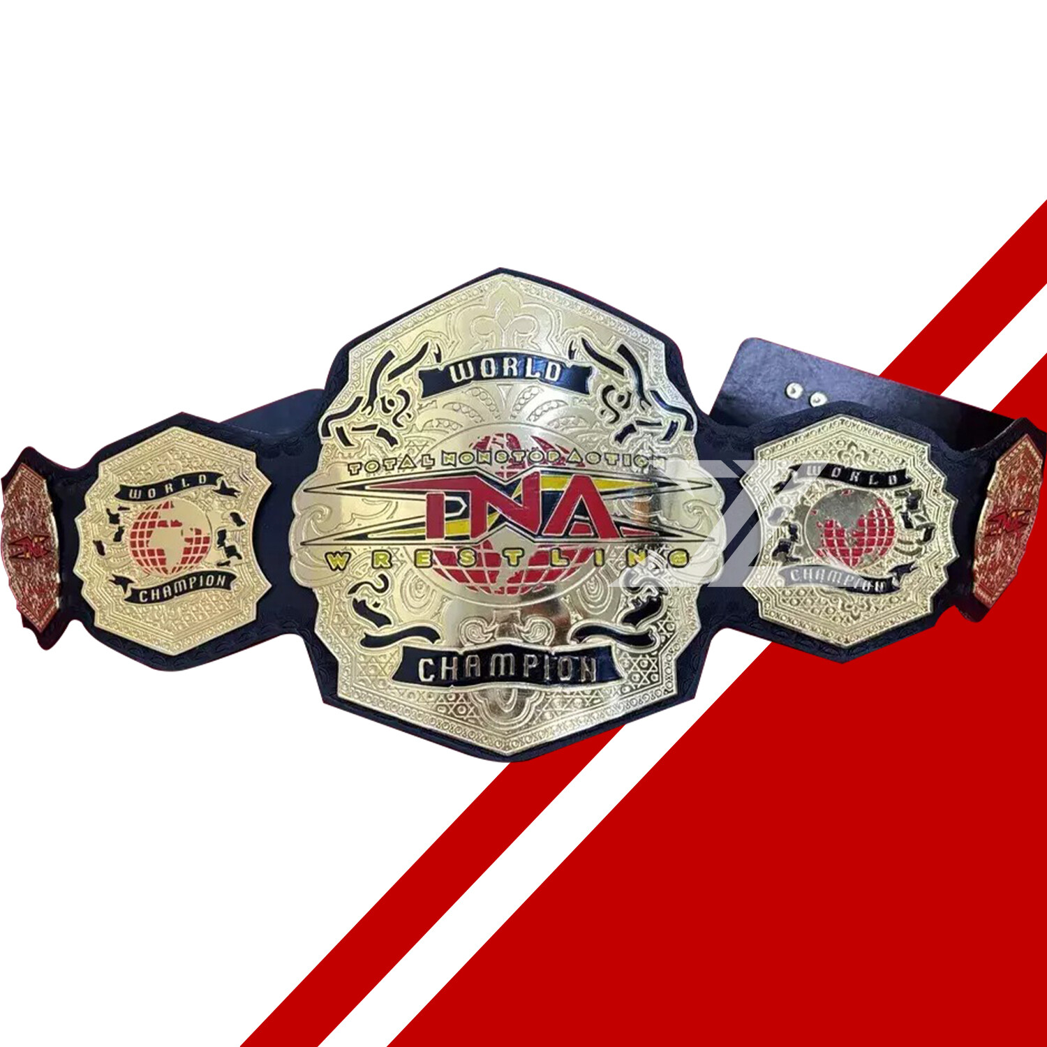 TNA Heavyweight Wrestling Championship Replica Belt Adult Size New 2mm/4mm/6mm