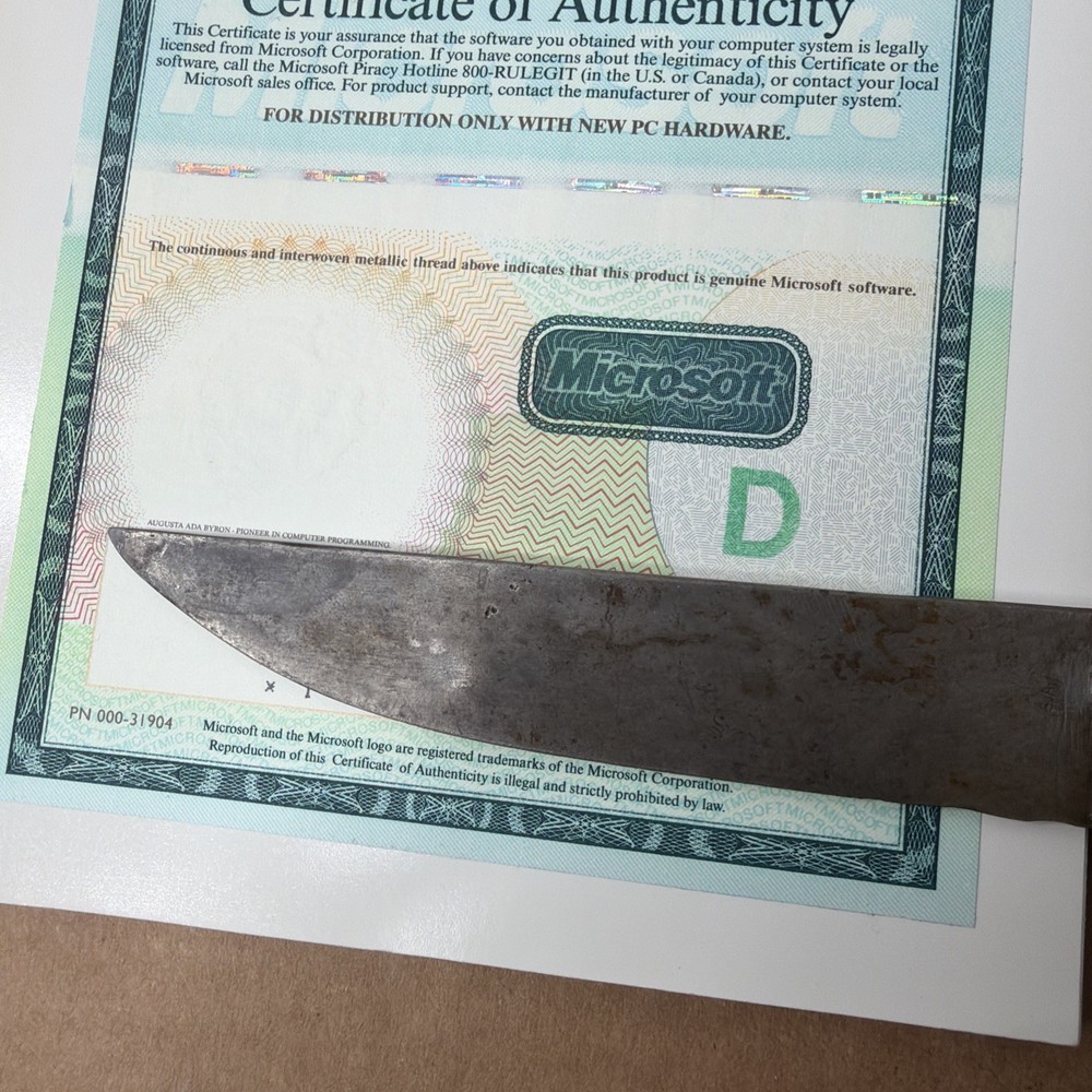 Microsoft Windows 95 Original Install CD-ROM, COA/Product Key & User Guide Used