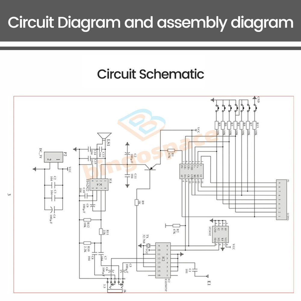 Programming Digital Stereo Radio DIY Kit For Electronic Skill Teaching Practice