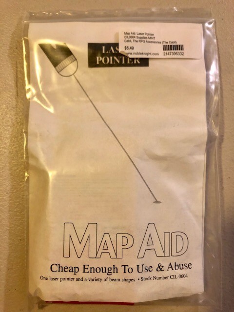 Cabil RPG Accessory Map Aid Laser Pointer Dungeons & Dragons D20 D&D
