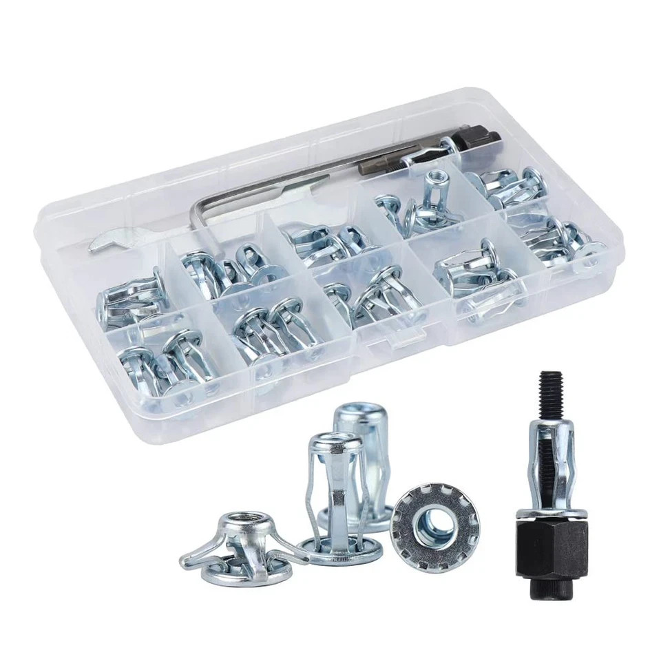 1/4 Jack Nut with Installation Tool Threaded Insert Nuts Nutserts Jack nut Sc...