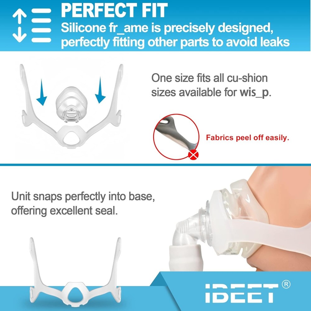 Wisp Replacement Kit: Adjustable Strap & All-Inclusive Comfort Supplies