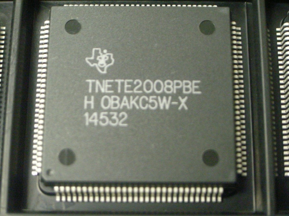 TNETE2008PBE - TEXAS INSTRUMENTS, DATACOM, ETHERNET TRANSCEIVER, PQFP120 (2 pcs