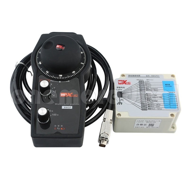5-Axis Wireless Manual Pulse Generator MPG Handwheel for CNC Engraving Machine