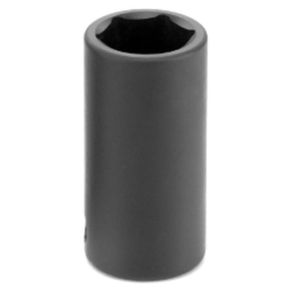 Grey Pneumatic 1012MSD 3/8" Dr 12Mm Semi Deep 6Pt Socket
