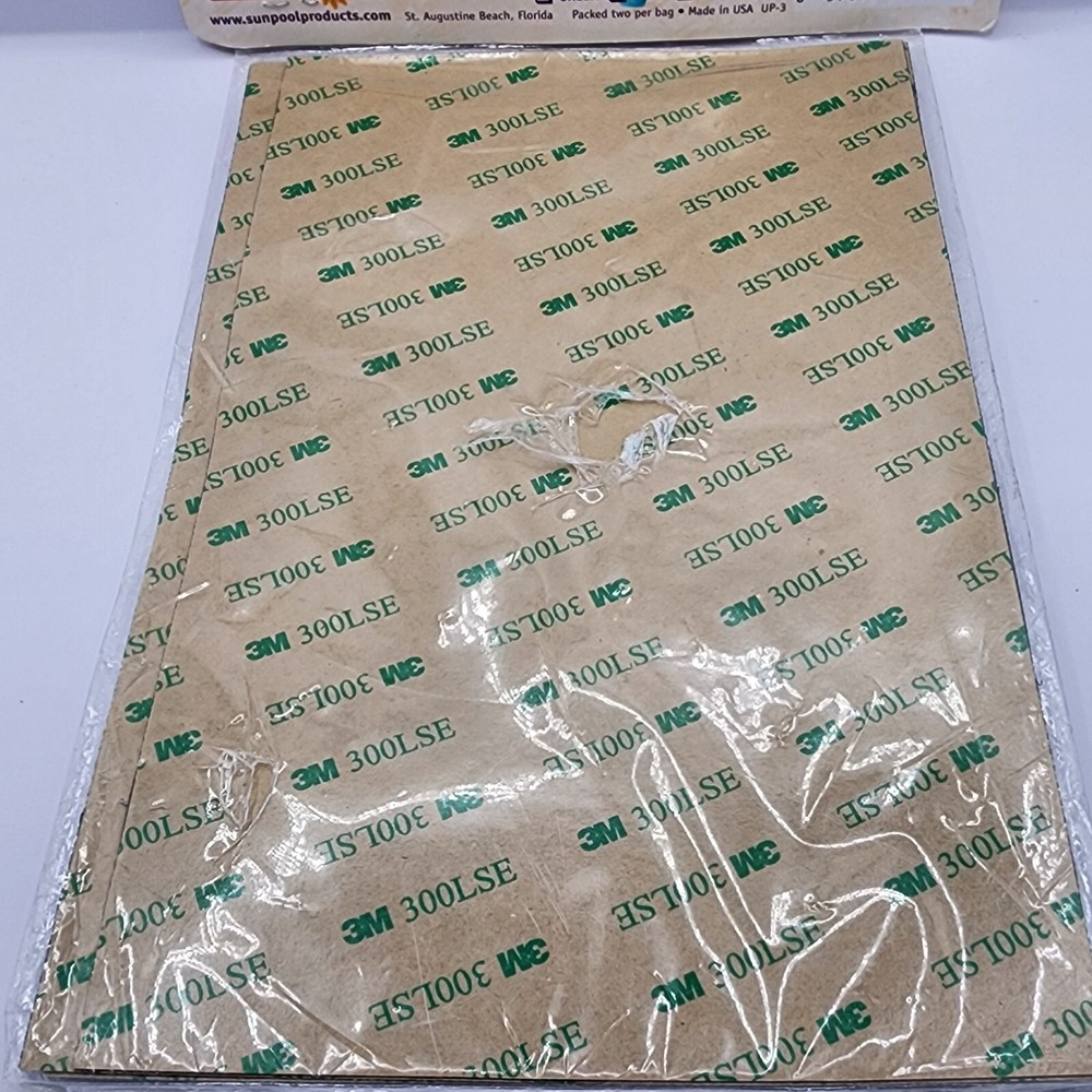 Pool Cover Patch Blue Extra Large 5.5"x8.5" (3 SHEETS) New